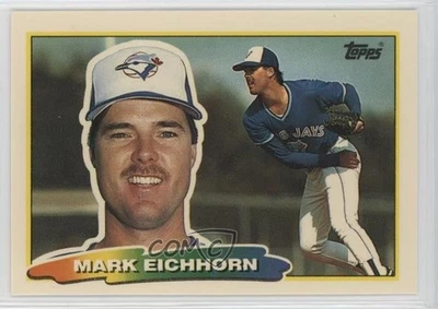 1988 Topps Big Mark Eichhorn (A* on Back) #208 - Image 1 of 2
