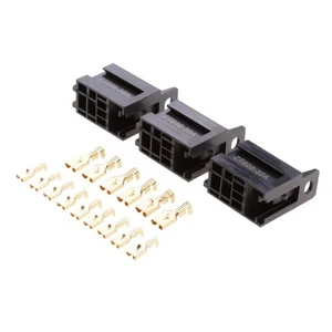 3 sätze auto 30a 5pin relais buchse halter mit 6,3mm + 4,8mm terminals - Picture 1 of 7