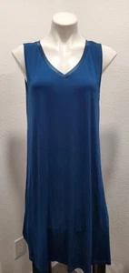 Camicia da notte donna GYS bambù morbida senza maniche scollo a V leggera taglia L - Foto 1 di 7