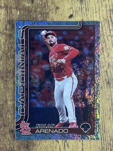 2025 Topps Series 1 Nolan Arenado Sand Glitter Parallel #101 Cardinals - Bild 1 von 2