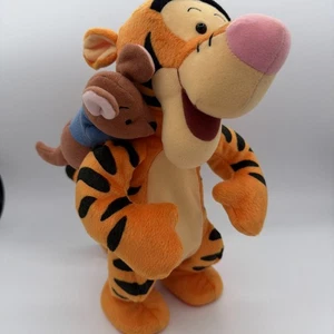 Disney Tigger & Roo Winnie the Pooh Bounce Singing Mattel 1999 12" probado ¡funciona! - Imagen 1 de 7