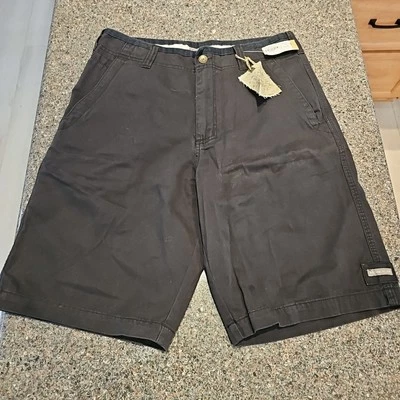 Pantalones Cortos Honolua Surf Co. Para Hombre Negros Talla 32 Nuevos con Etiquetas Deadstock Todo Algodón Tabla Suave Foto 1 de 4