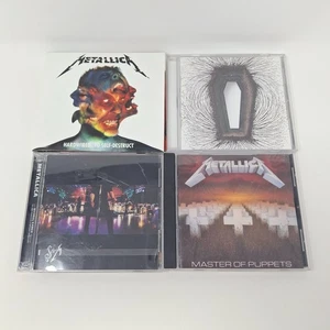 Metallica 4 CD Lot S&M Master of Puppets Death Magnetic Hardwired - Tested - Bild 1 von 6