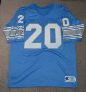 Vtg Barry Sanders Detroit Lions Champion NFL Football Jersey Sz 48 - Picture 1 of 5