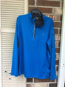 Title Boxing mens 1/4 Zip Pullover 100% POLYESTER size XL - Picture 1 of 3