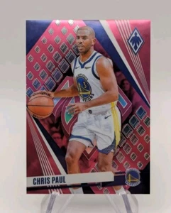 Chris Paul 2023-24 Panini Phoenix Basketball 32 Pink Prizm #D/175 Warriors - Bild 1 von 2