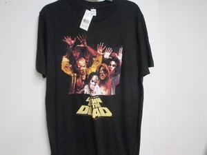 DAWN OF THE DEAD  MENS CLASSIC LOGO T SHIRT (SMALL) NWT BLACK CLASSIC LOGO! - Picture 1 of 3