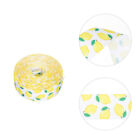  Polyesterband Sommerdeko Geripptes Zitronenmuster Bandfeile Obst