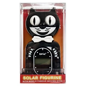 Kit-Cat Klock Digital Alarm  Solar-Powered   Eyes Move, 6" Tall Select Color... - Picture 1 of 8