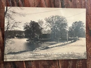 1910’s Real Photo Postcard - The Tavern Limerick Mills Limerick Maine - Picture 1 of 3
