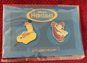 Disney Movie Insiders Hercules & Meg Trading Pins 25th Anniversary - Bild 1 von 2
