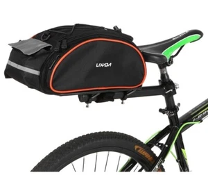 LIXADA Bicycle Rack Bag 13L Waterproof Cycling Bike Rear Seat - Picture 1 of 7