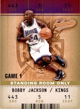 2002-03 Fleer Authentix Standing Room Only #2 Bobby Jackson /25