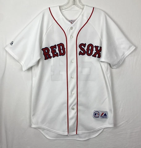 Vintage Majestic MLB Boston Red Sox Manny Ramirez #24 Stitched Jersey 44" Chest Cover