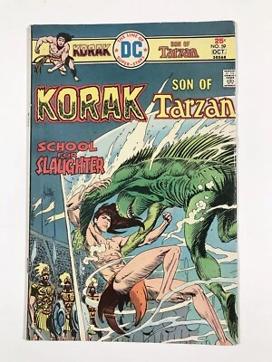 DC Comics Korak Son of Tarzan #59 October 1975 - School for Slaughter G/VG - 004 - Image 1 of 2