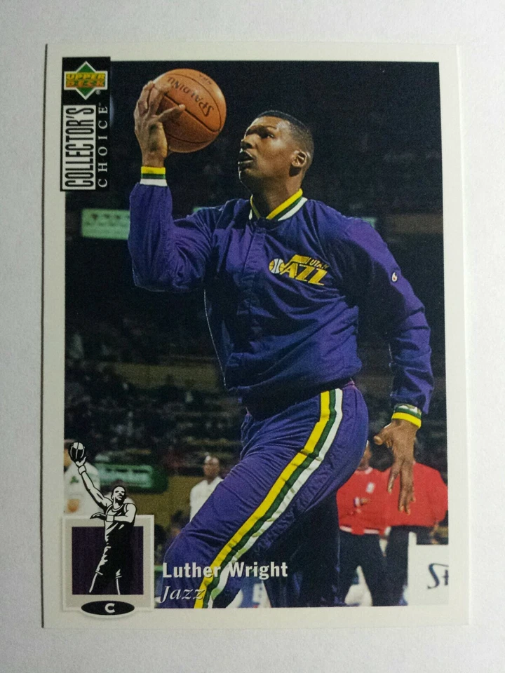 LUTHER WRIGHT 1994-95 UPPER DECK COLLECTOR'S CHOICE BASKETBALL CARD # 57 D2228 - Image 1 of 1