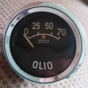 Original Ferrari 166 Veglia Borletti Acqua Oil Pressure Gauge 212 375 250 - Picture 1 of 6