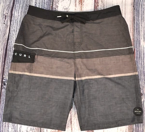 Ripcurl Boardshorts Men's Size 34 Striped 20" Boardshorts - Picture 1 of 5