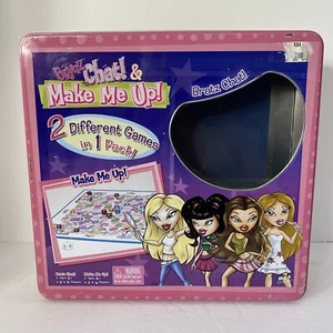 Bratz Chat! and Make Me Up Game Set in Tin Box Tested and Works (see Description - Picture 1 of 9