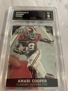 AMARI COOPER RAIDERS 2015 PANINI THE NATIONAL VIP RC # 83 CALIFICADO 9 L@@K - Imagen 1 de 2