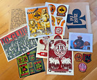 PEARL JAM TenClub 2012 2013 2014 Poster + Stickers + Patches + pic Eddie Vedder