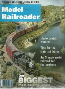Model Railroader December 1977 Arcadia RR Layout & Gingerbread Station Plan - Picture 1 of 1