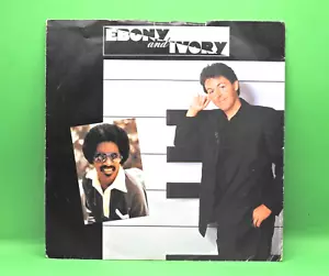 Paul McCartney - Ebony And Ivory 1982 UK 7" Vinyl Single Excellent - Picture 1 of 3