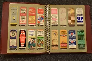 Matchbook - COLECCIÓN DE PORTADAS DE MATCHBOOK VINTAGE, 120+, años 40/50, Canadá/Estados Unidos - Imagen 1 de 10