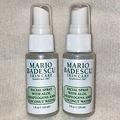 2x Mario Badescu Facial Spray w/Aloe Adaptoge...