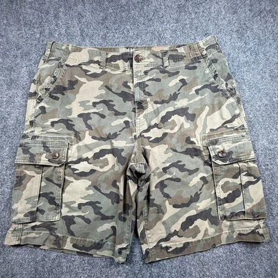 Pantalones Cortos Urban Pipeline Para Hombre 42 Verde Camuflaje Carga Superflex Informales Bolsillos Foto 1 de 4