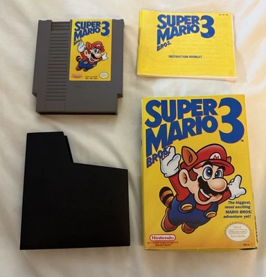 Super Mario Bros 3 - Left Bros (Nintendo NES) Complete CIB - Tested - Authentic - Image 1 of 4