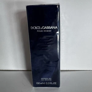 Dolce & Gabbana Pour Homme Shower Gel 3.3 oz New Sealed - Picture 1 of 5