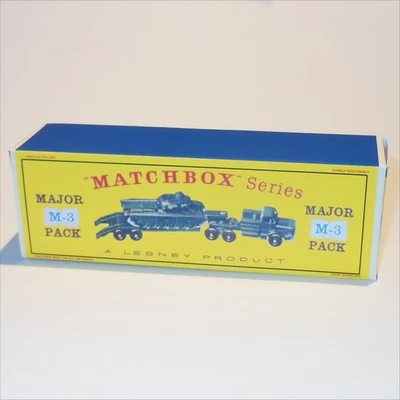 Matchbox Major Pack 3 a Antar Centurion Tank Transporter D Style Repro Box - Image 1 of 4
