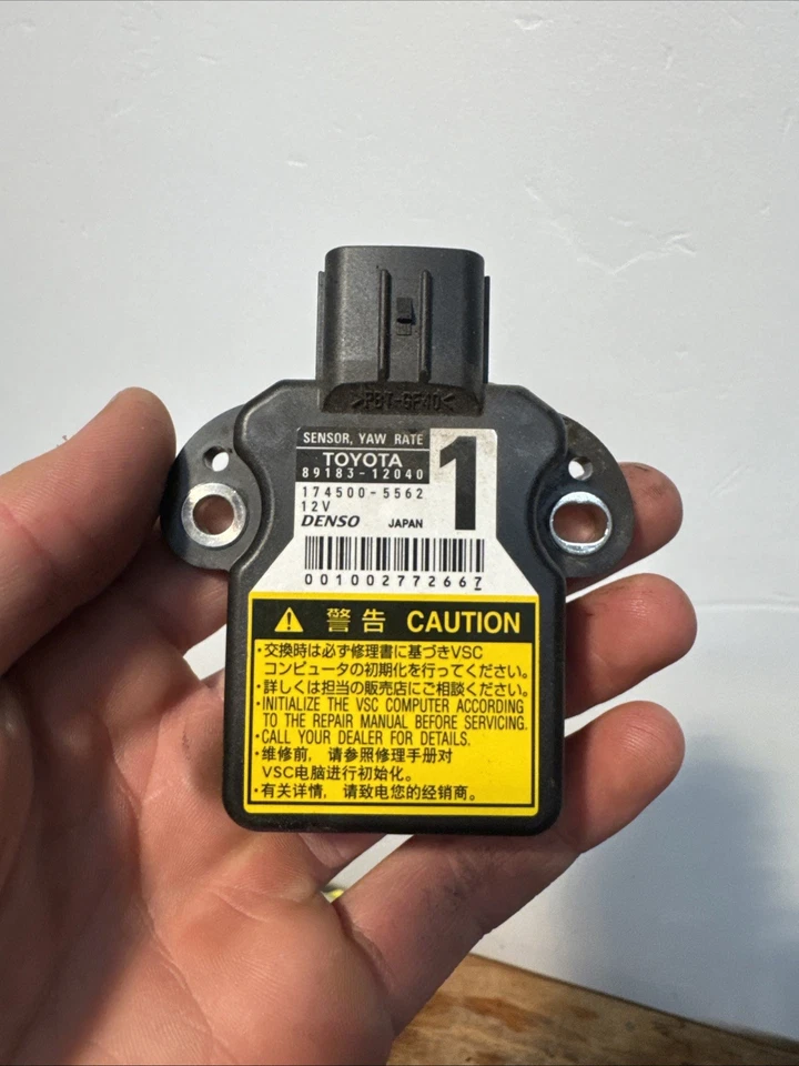 Sensor de velocidad de guiñada 89183-12040 OEM Lexus LS460 IS250 IS350 2006-2012 Foto 1 de 1