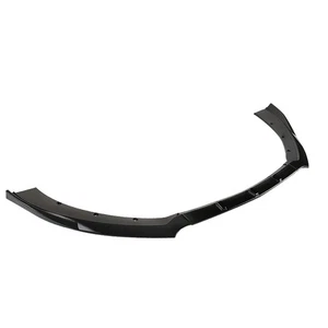 Se adapta a Ford Mustang 2015-2017 negro brillante parachoques delantero labio spolier divisor 3 piezas - Imagen 1 de 9