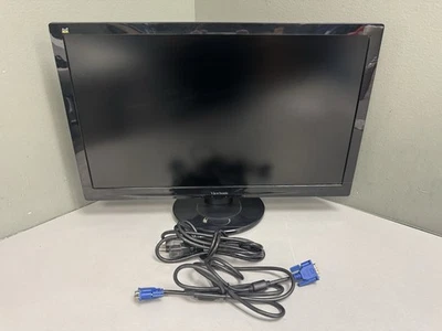 ViewSonic VA2446MH-LED 24in LCD Monitor w/ Power Cord and VGA Cable - Image 1 of 4