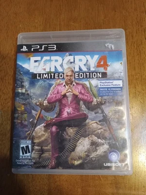 Far Cry 4 Edición Limitada Para PlayStation 3 PS3 - Disco Limpio, Probado, Sin Manual  Foto 1 de 3