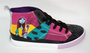 Tim Burton's THE NIGHTMARE BEFORE CHRISTMAS Damen-High-Top-Sneaker Größe 8 - Bild 1 von 5