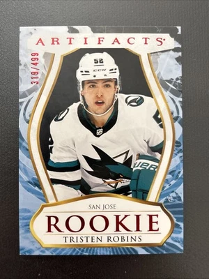 2023-24 Upper Deck Artifacts - Rookies Tristen Robins #191 Ruby /499 (RC) - Image 1 of 2