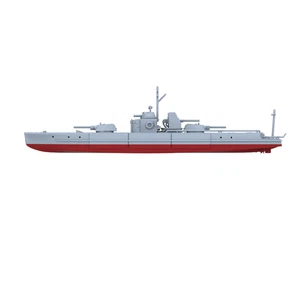 SSMODEL 1/350  Military Model Kit Soviet Pr.1124 Late Modification Full Hull - Picture 1 of 3