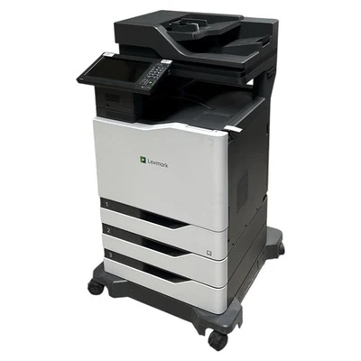 Lexmark CX825dte 167.830 Seiten MFP (Ecke beschädigt, Fotoleiter schwarz abgelau - Bild 1 von 3