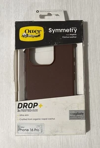 Funda MagSafe OtterBox Serie Symmetry Cuero Cactus Apple iPhone 16 Pro, Marrón - Imagen 1 de 1