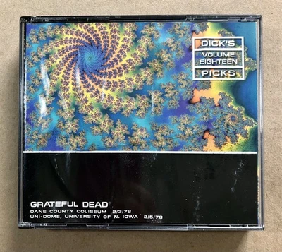 GRATEFUL DEAD, Dick's Picks, Vol. 18: Dane County Coliseum UNI-Dome 1978 - 3 CDs Foto 1 de 4
