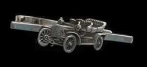 VINTAGE STERLING SILVER MODEL T FORD ANTIQUE CAR TIE BAR - Picture 1 of 2