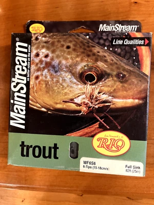 Línea de mosca fregadero completo trucha MainStream Jim Vincent's Rio Foto 1 de 2