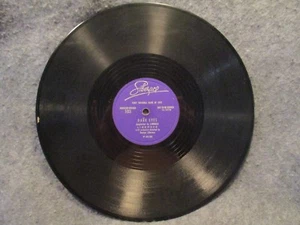 78 RPM 10" Record Liberace Lullaby & Dark Eyes First National Bank Of Erie 103 - Picture 1 of 4