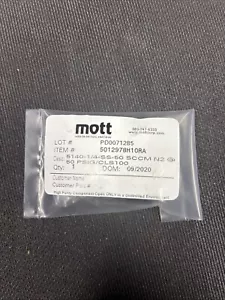 Mott Flow Restrictor, 50 SCCM N2 @ 50 PSIG, 5140-1/4-SS - Picture 1 of 2