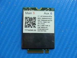 Carte module modem WAN d'origine HP ZBook 15,6" 15 G3 796927-001 800870-001 - Photo 1/2