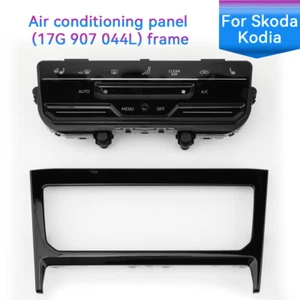 Für Skoda Kodia ABS Touch Klimatisierungssteuergerät kompletter Satz 17G907044L - Bild 1 von 9