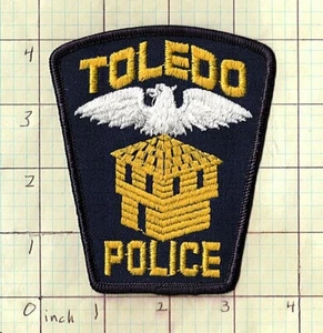 Toledo Ohio eagle on blockhouse bg21 police patch - Picture 1 of 1